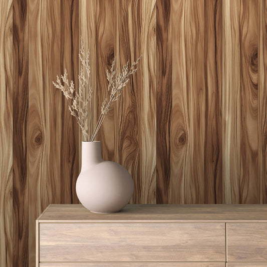Papier Peint Effet Bois Vieilli Style Rustique Moderne